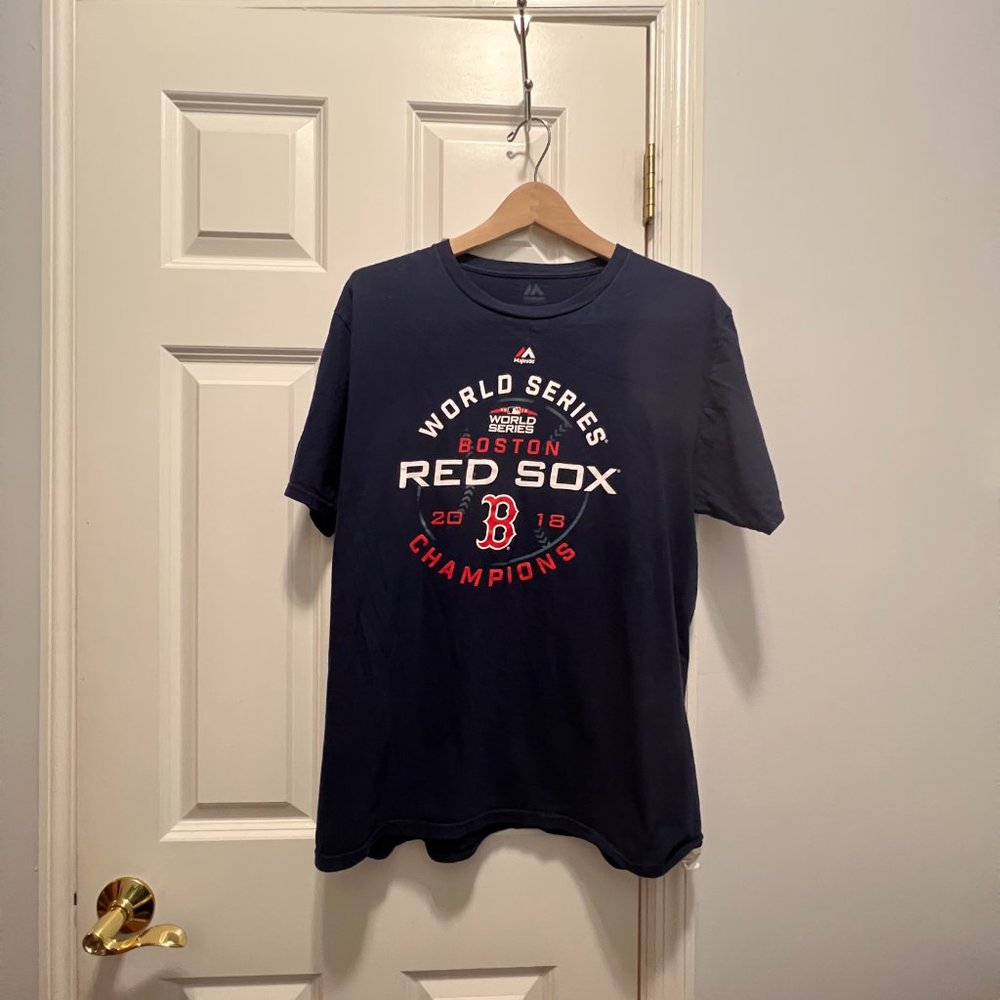 Majestic size large Red Sox 2018 World Series Tee shirt